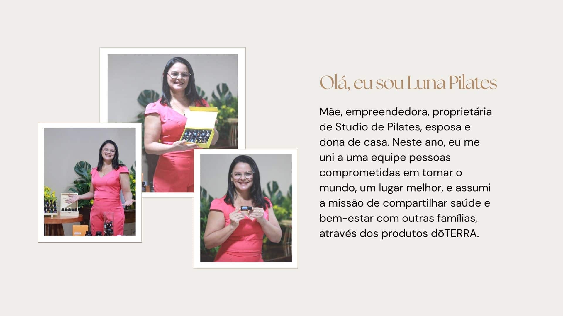 Apresentacao de oportunidade doTERRA 1 - Luna Pilates